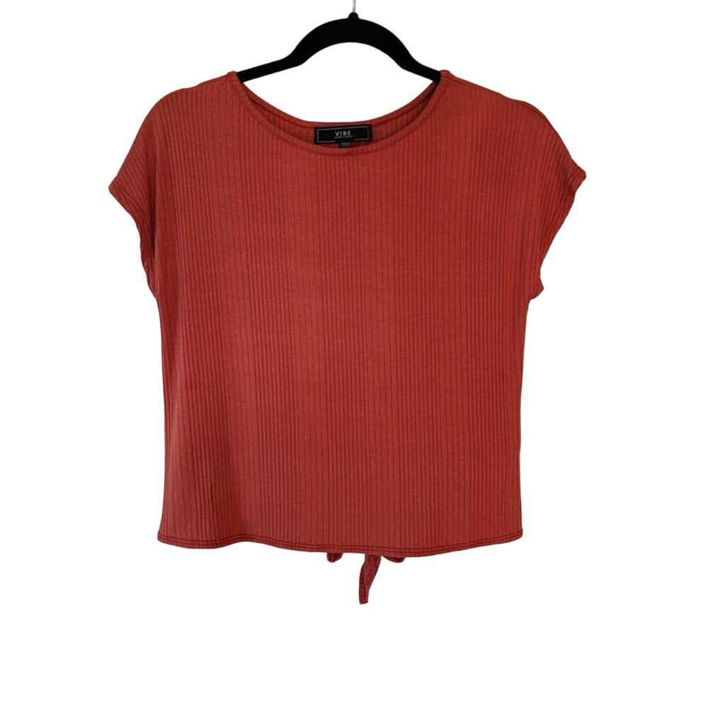 VIBE Sportswear Open Back Top Size XS